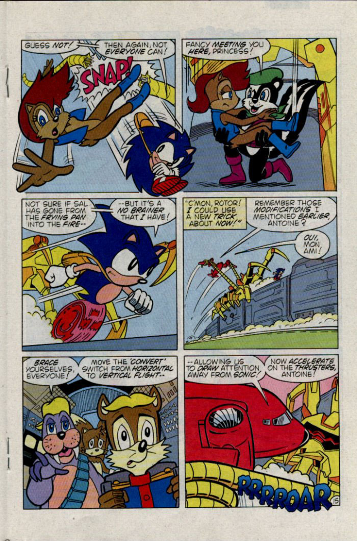 Sonic - Archie Adventure Series February 1996 Page 15